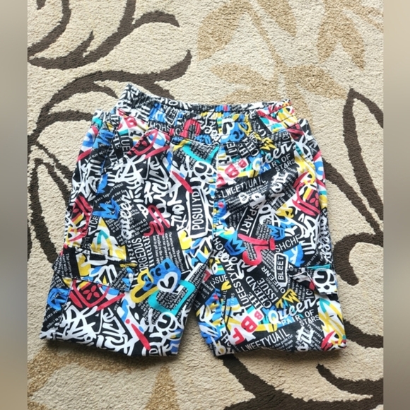 Vintage VIP Colorful Graphic Print Joggers - Picture 4 of 12